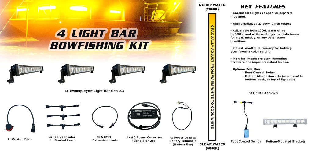 Outrigger Swamp Eye Gen 2.X Bowfishing Light
