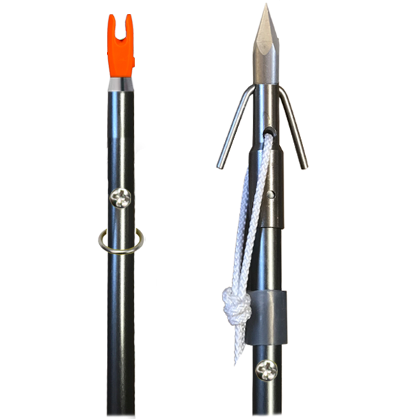 Extreme Aluminum Gator Getter Arrow with Ring and Point