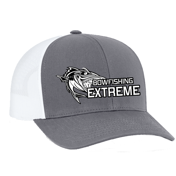 New Bowfishing Extreme Charcoal Adjustable Hat